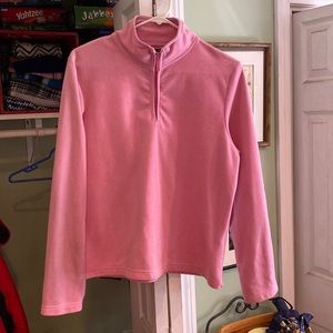 Pretty in Pink! Quarter zip fleece
